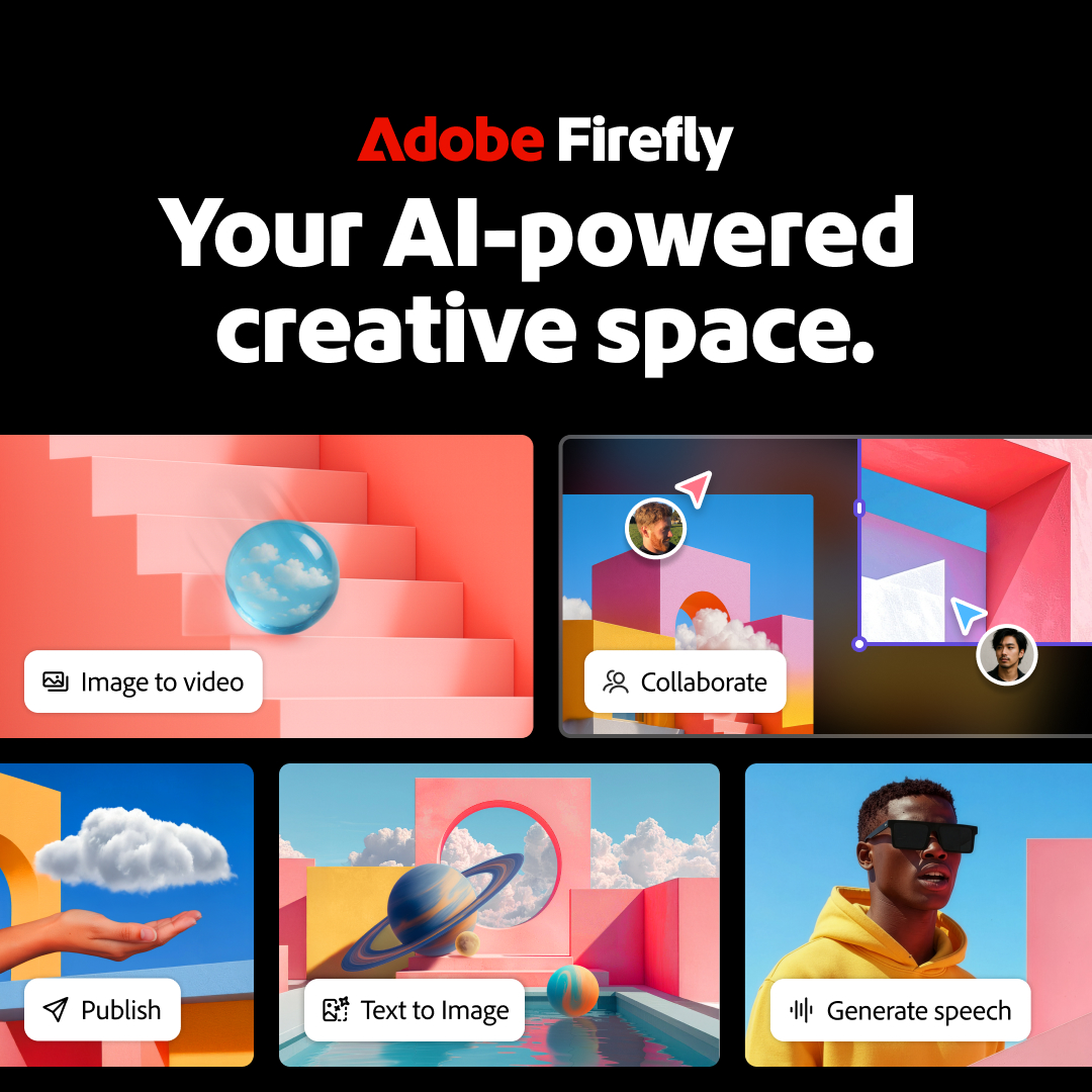 Adobe Firefly Facebook ad