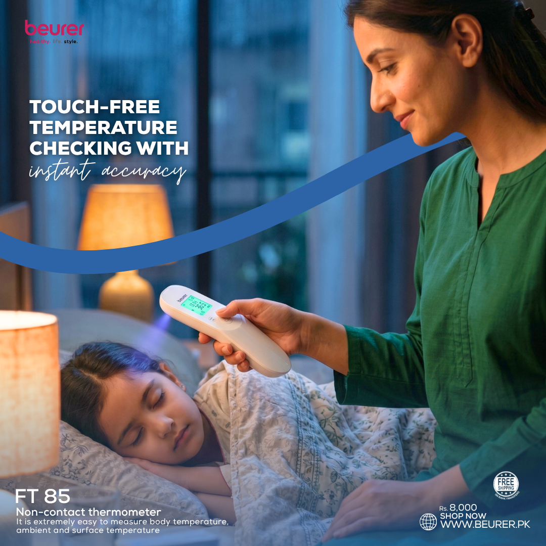 Beurer Pakistan Facebook ad: Premium German healthcare by Beurer, designed for your…