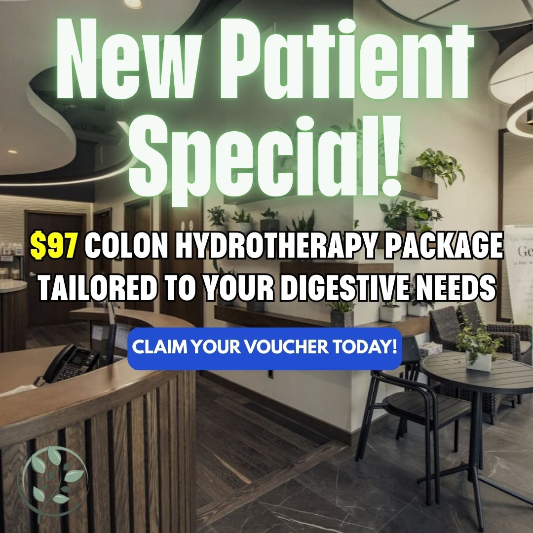 Inside Health Clinic Facebook ad: $97 Colon Hydrotherapy Session
