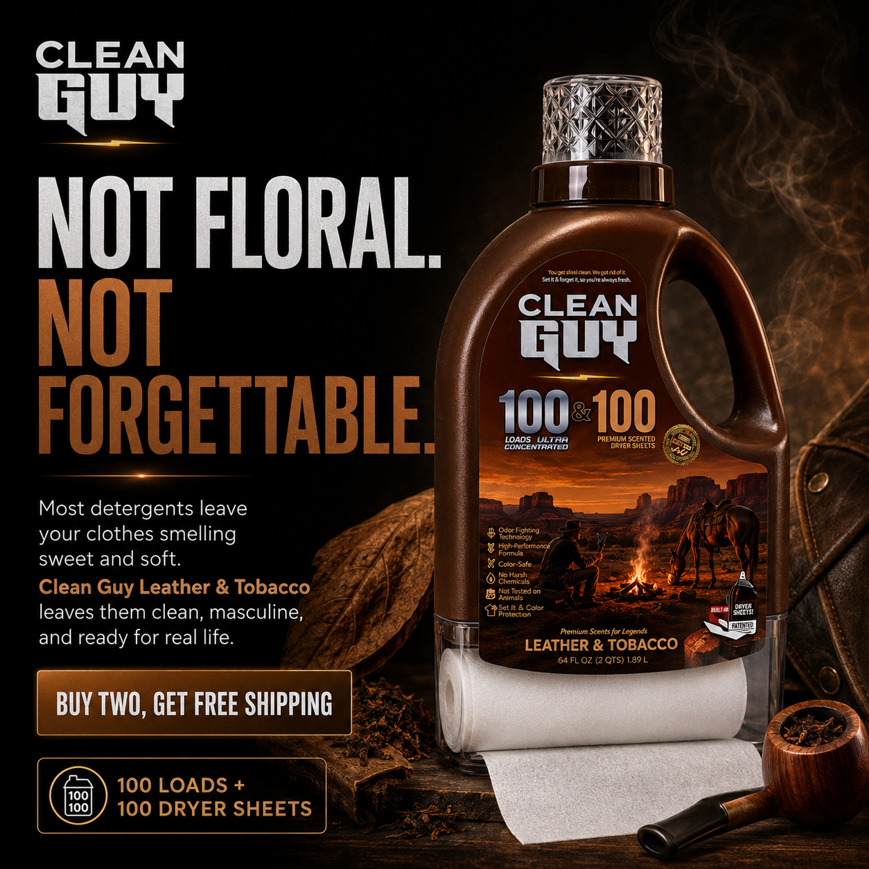 Clean Guy Facebook ad