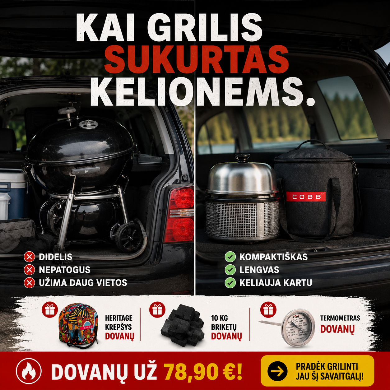 Griliai.lt Facebook ad