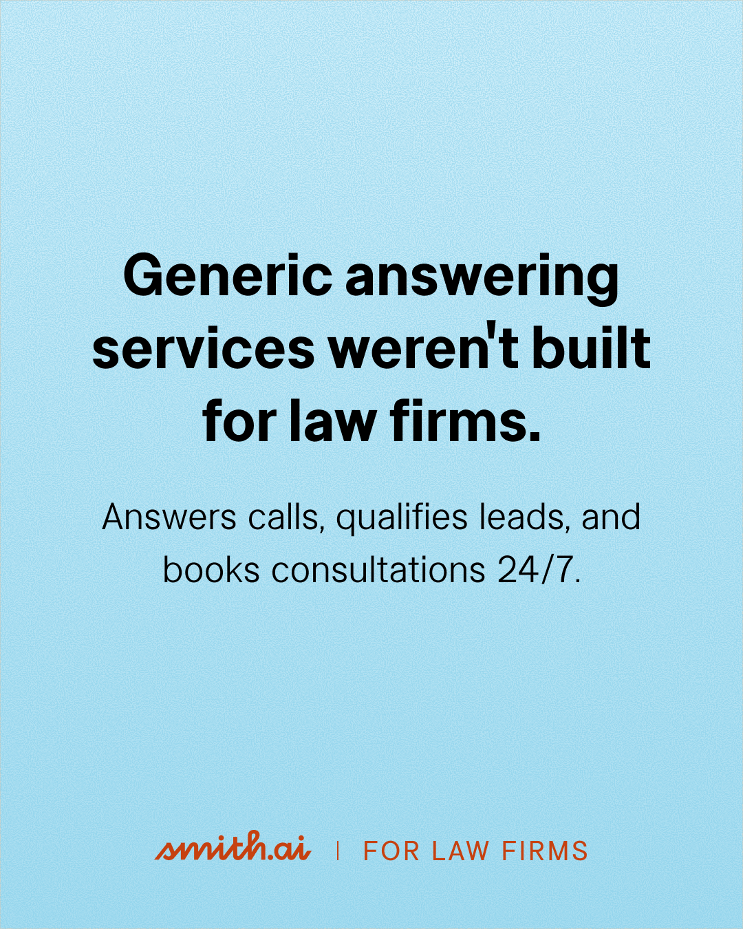 Smith.ai Receptionists Facebook ad