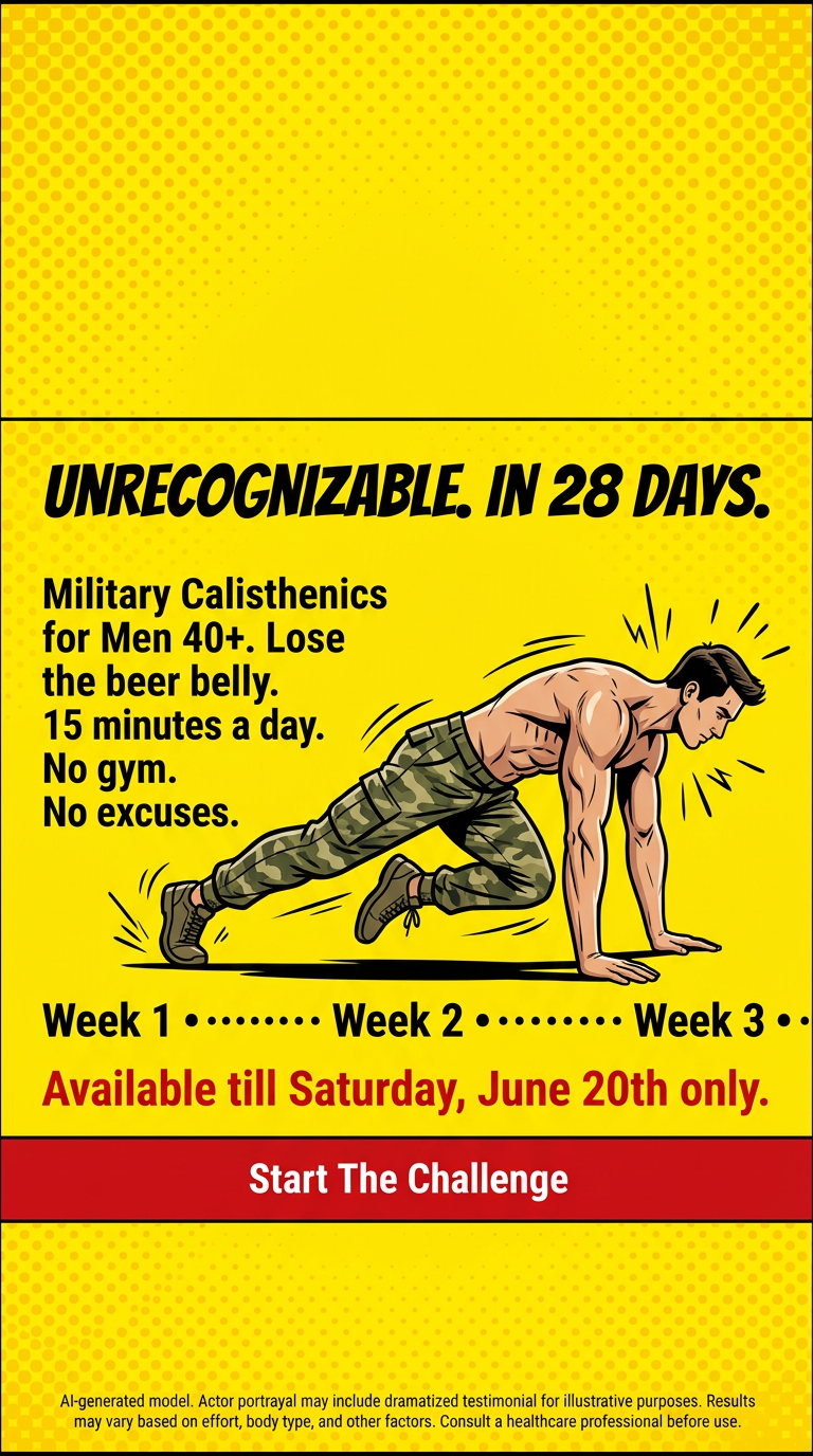 Calisthenics by Ryan Facebook ad