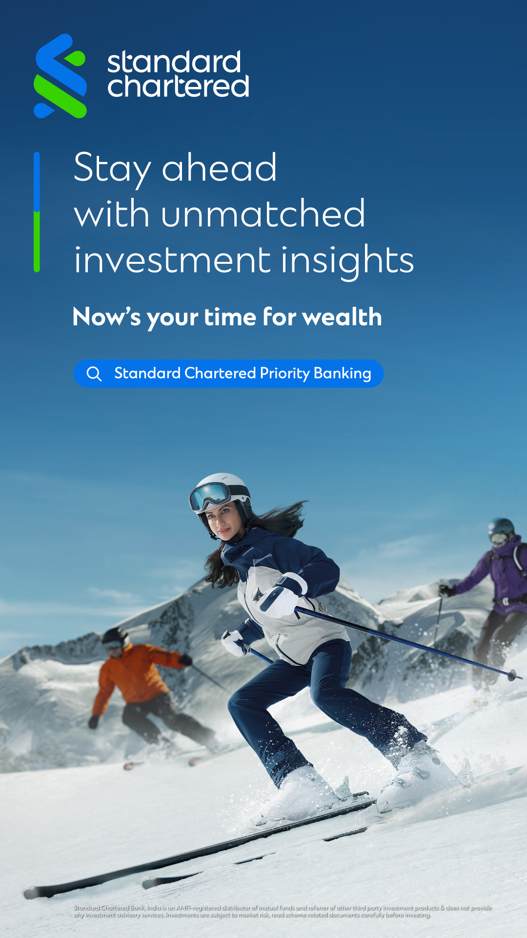 Standard Chartered Wealth Insights Facebook ad from Feb 5, 2026