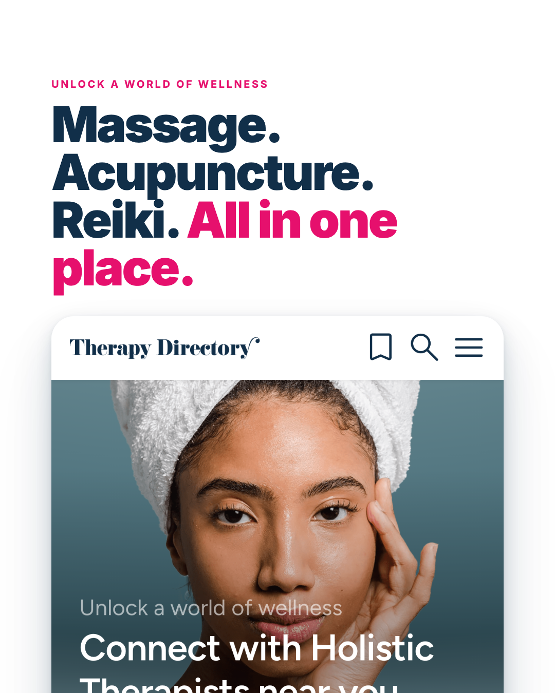 Therapy Directory Facebook ad