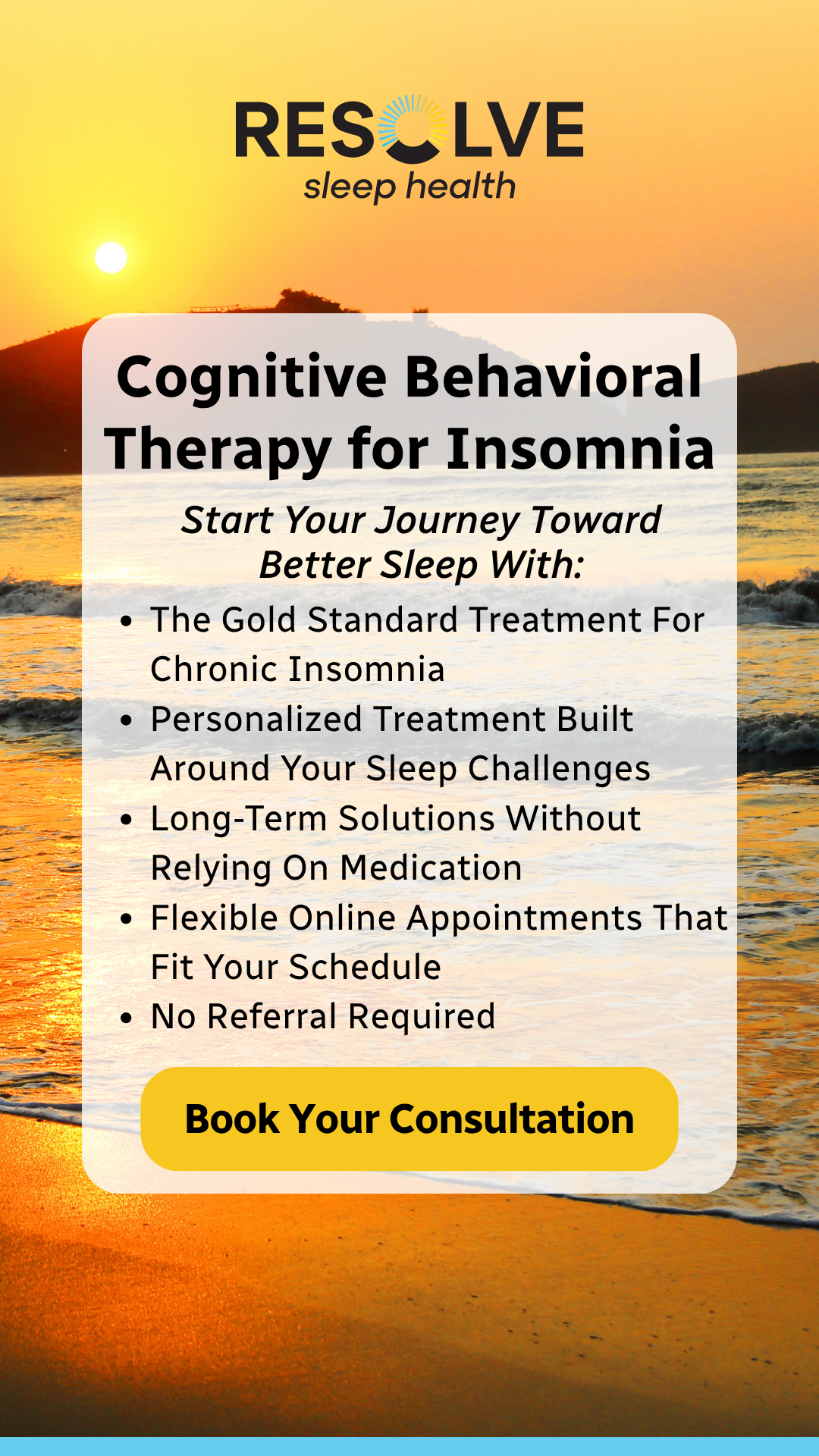 Resolve Sleep Health Facebook ad