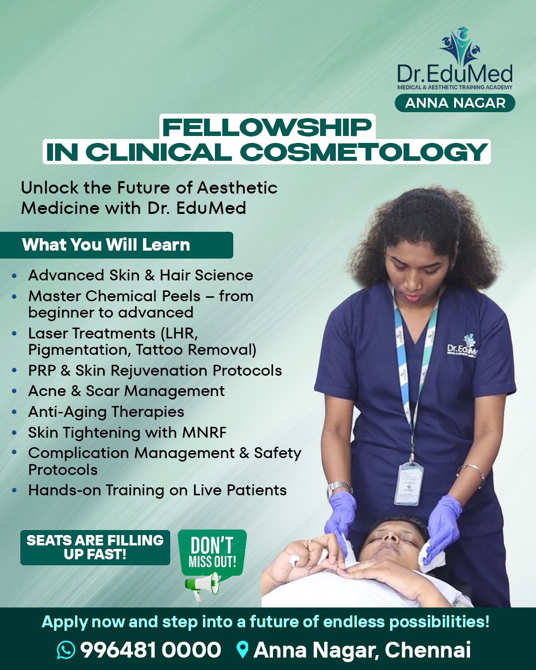 Dr. EduMed Anna Nagar Chennai Facebook ad