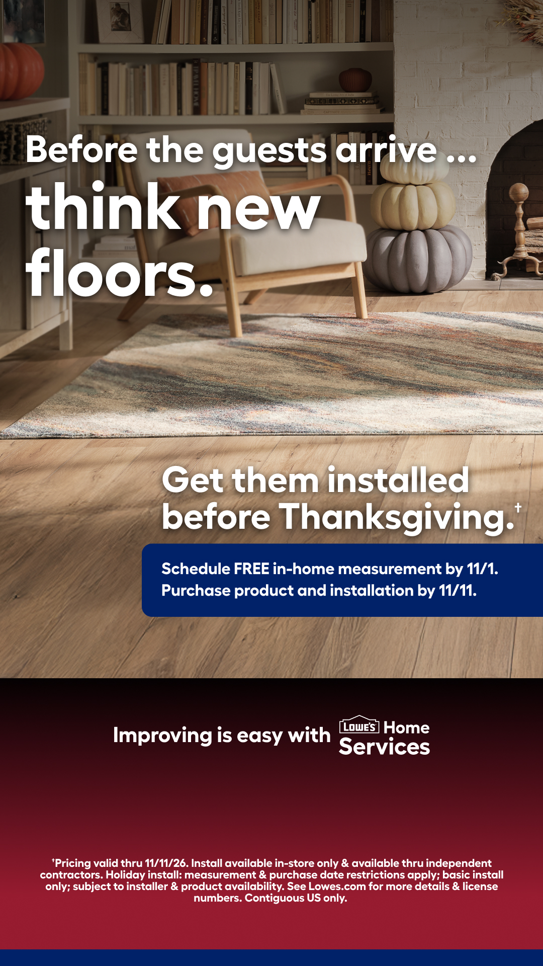 Lowe's Home Improvement Facebook ad