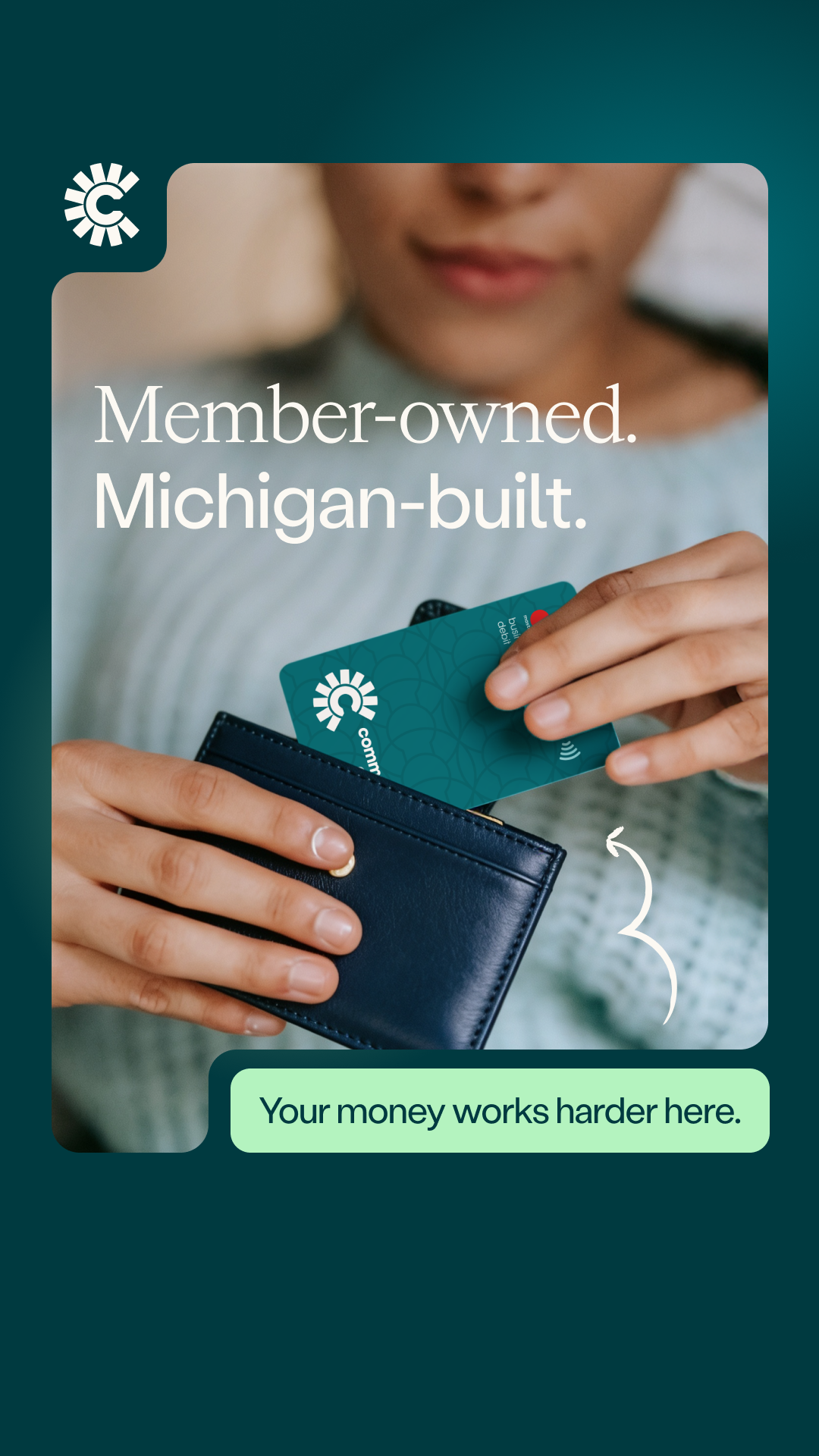 Community Choice Credit Union Facebook ad from Jun 11, 2026
