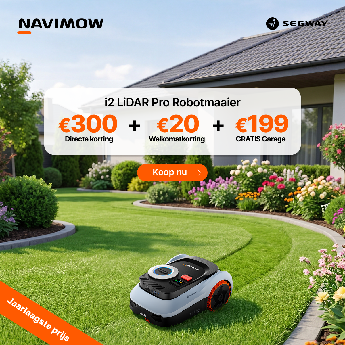 Segway Navimow Facebook ad