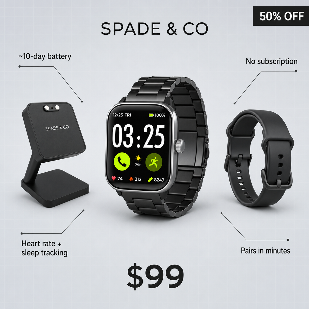 Spade & Co Facebook ad