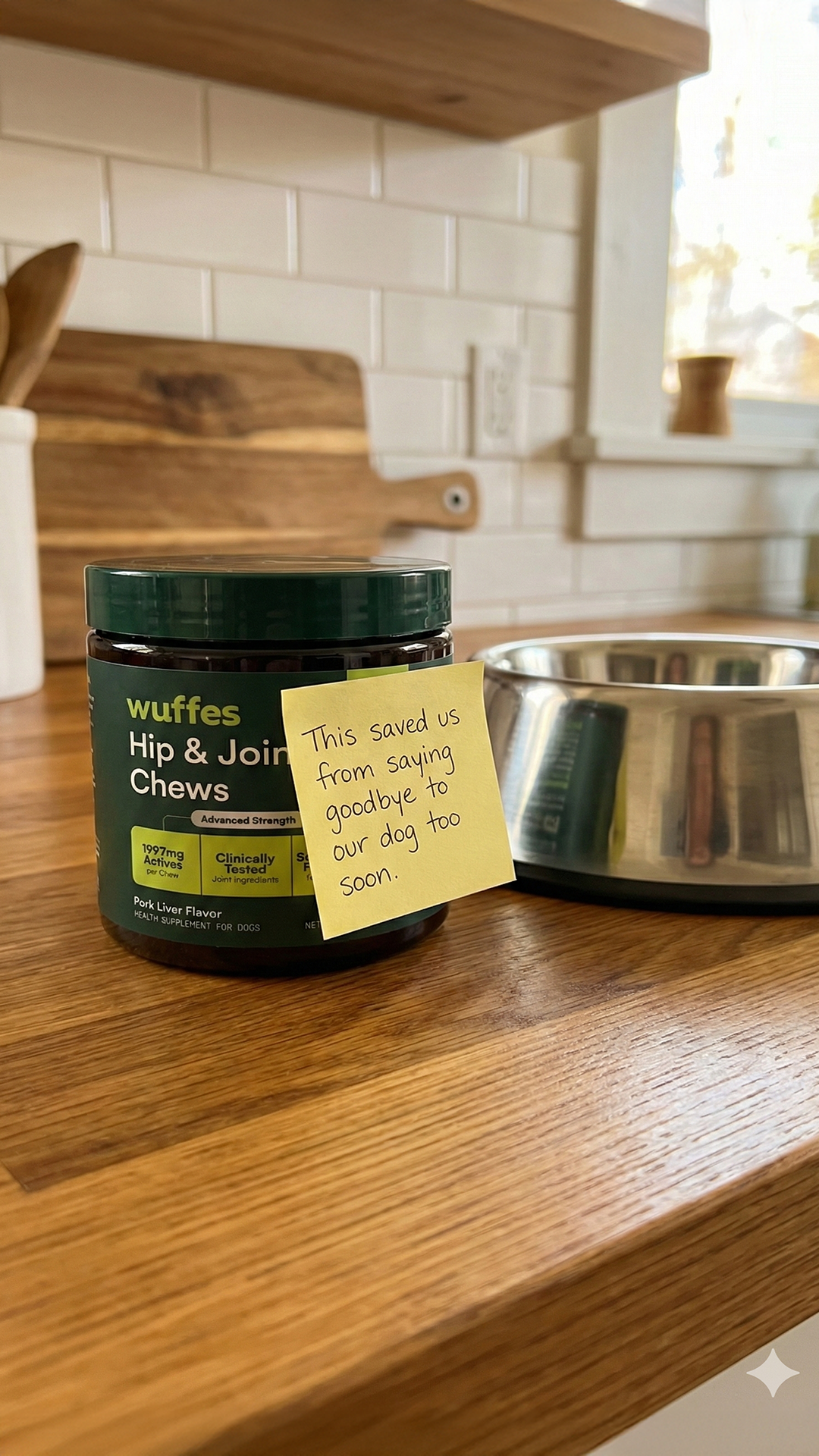 Wuffes Facebook ad