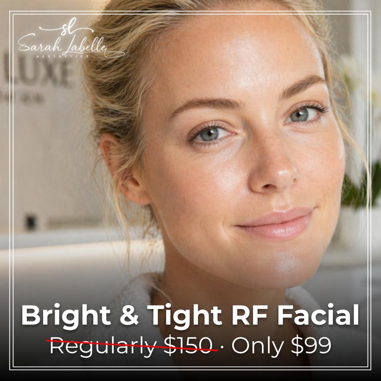 Sarah Labelle Aesthetics Facebook ad from Jun 1, 2026