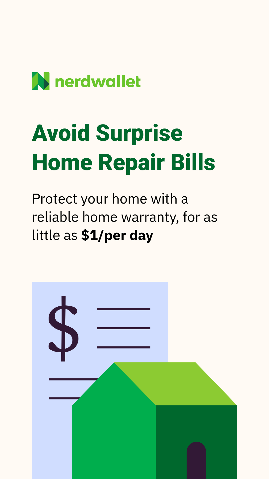 NerdWallet Facebook ad