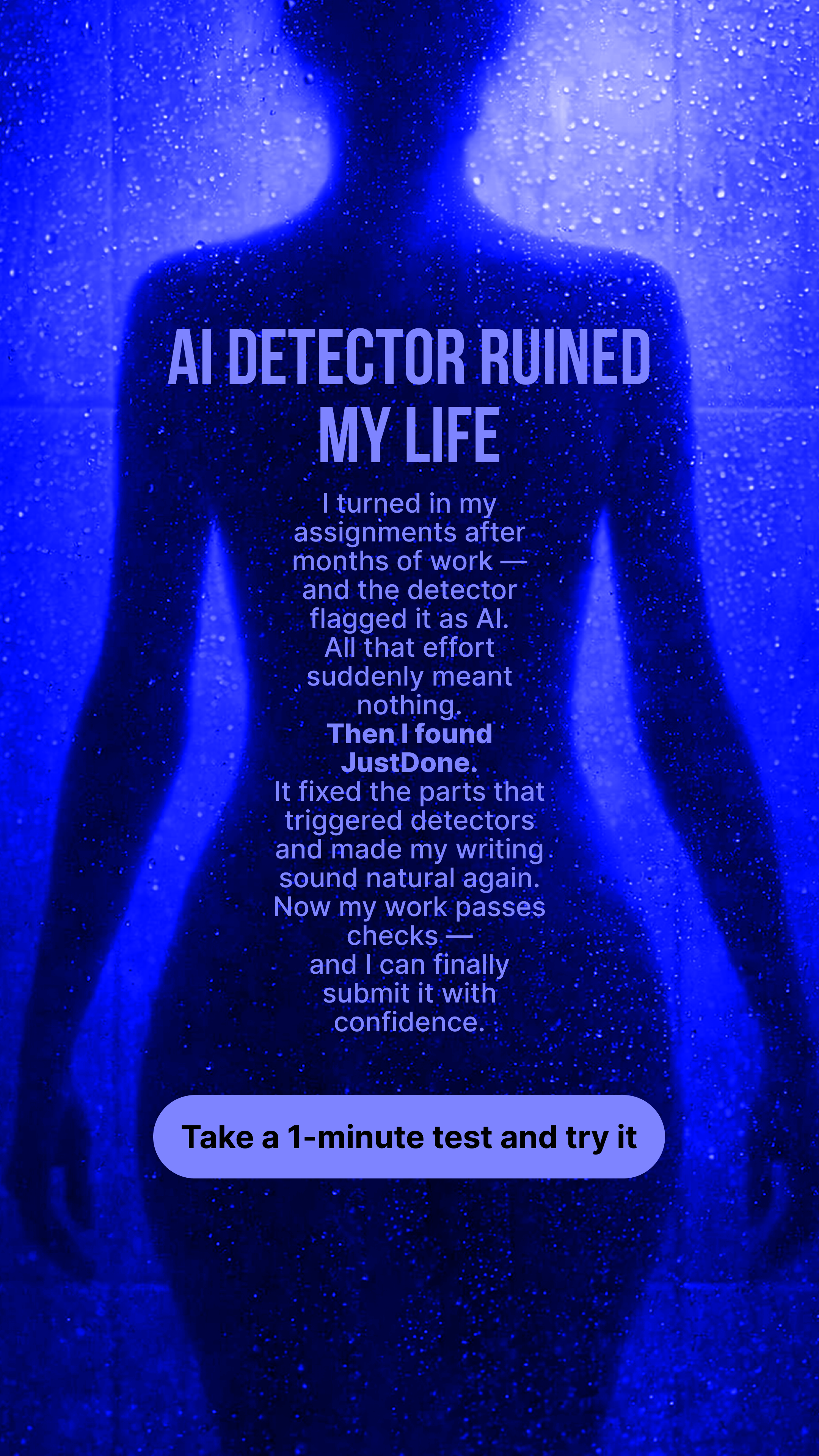 JustDone Facebook ad