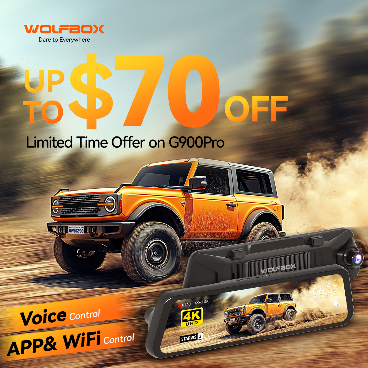 WolfBox Facebook ad