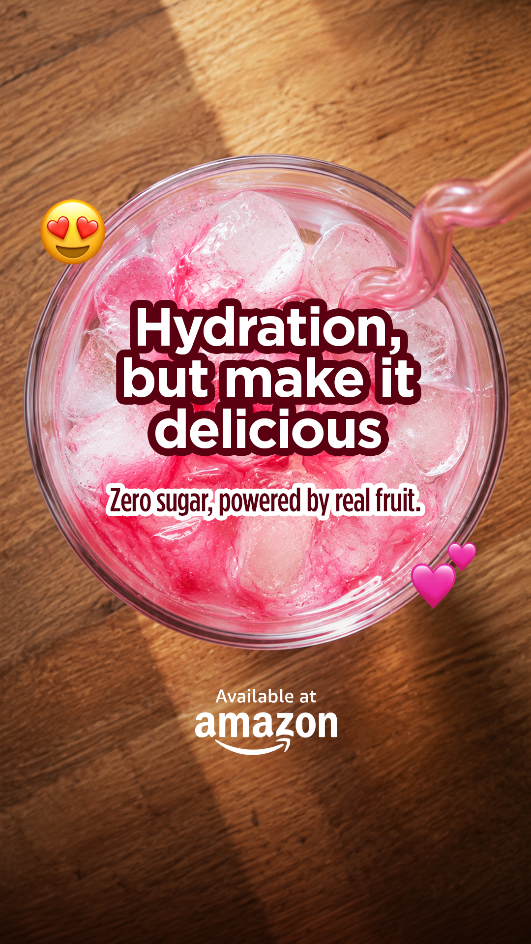 Stur Natural Water Enhancers Facebook ad: 0 Calories & 0 Sugar