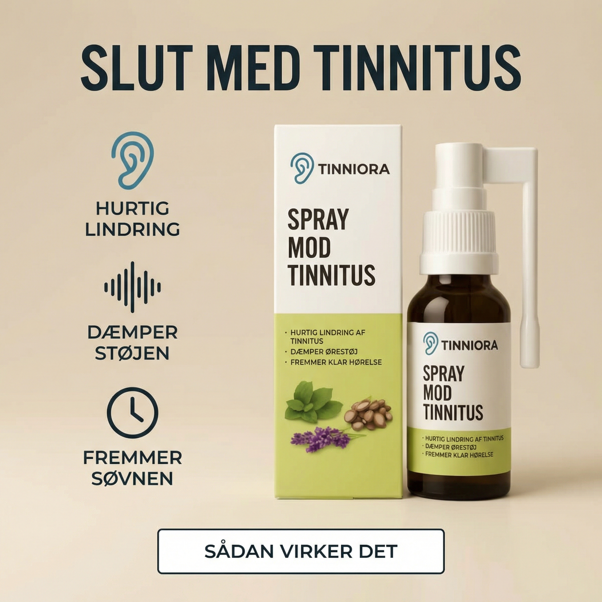 Beautite Shop Facebook ad: Hvis du har lidt af tinnitus i måneder eller år, så læs…