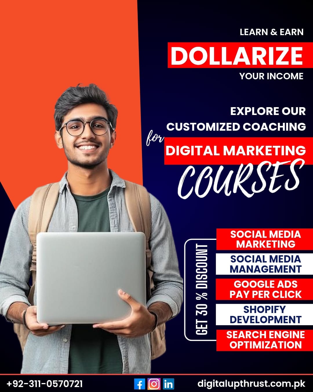 Digital Upthrust  Facebook ad