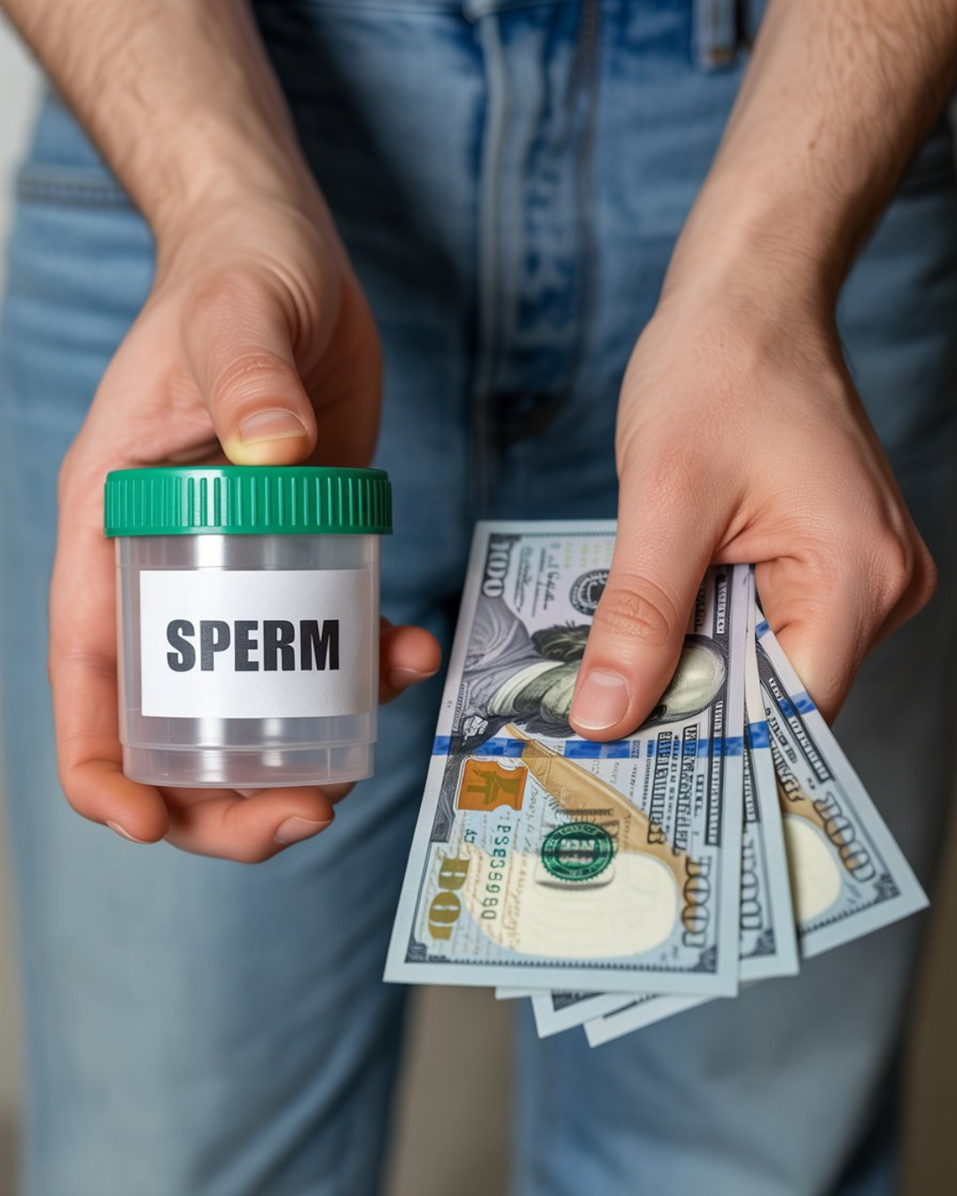 Healthy Habits Daily Facebook ad: Sperm Donation Centers Guide