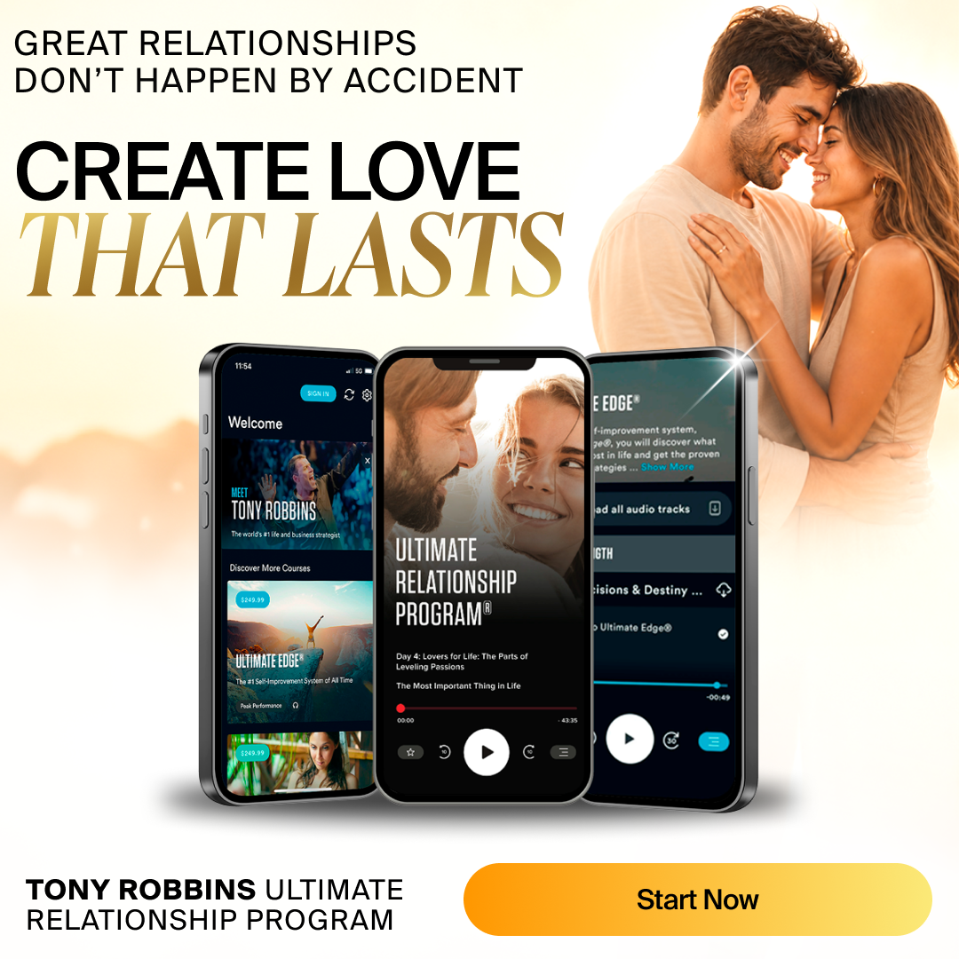 Tony Robbins Facebook ad