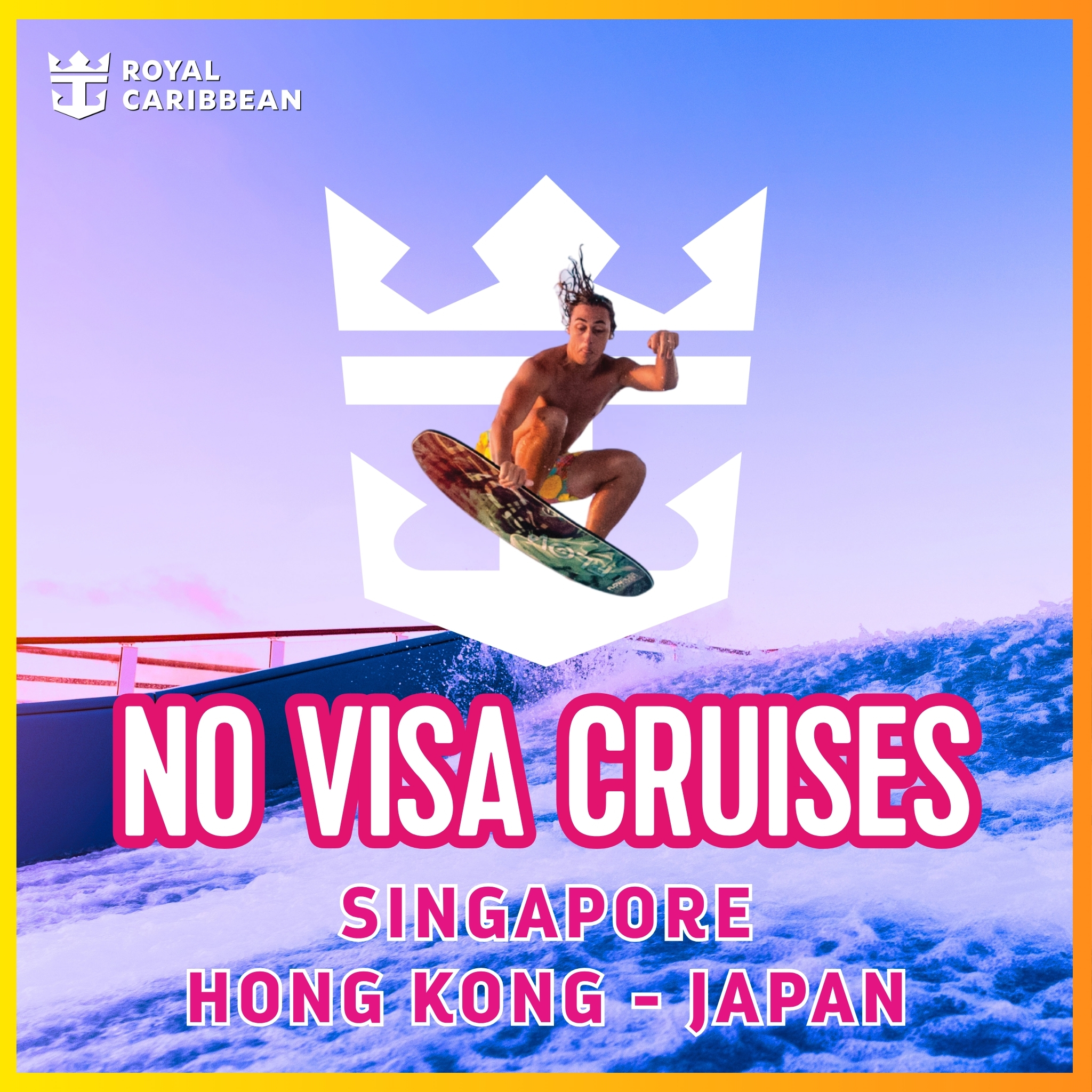 Royal Caribbean - Philippines Facebook ad