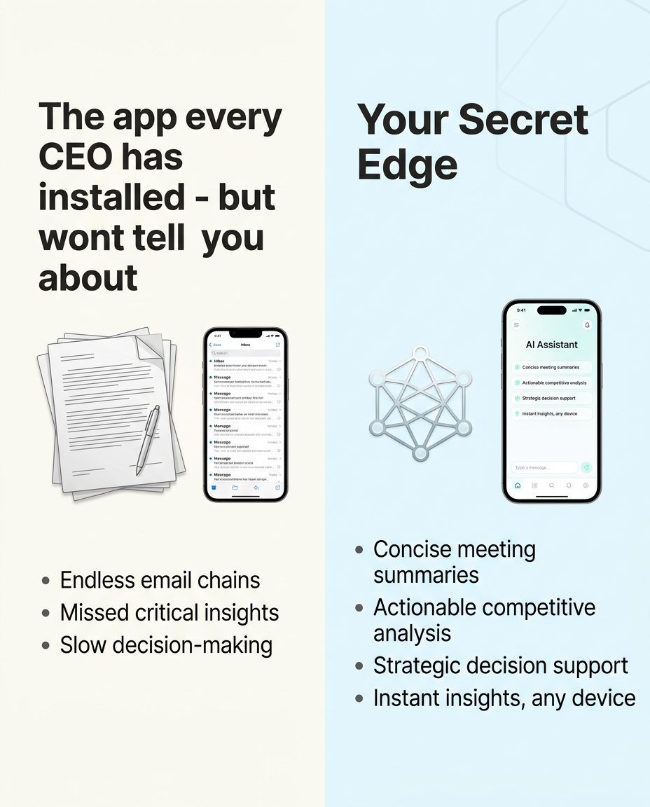 Astari: AI Meeting Agent Facebook ad: Your Second Brain for High Performance