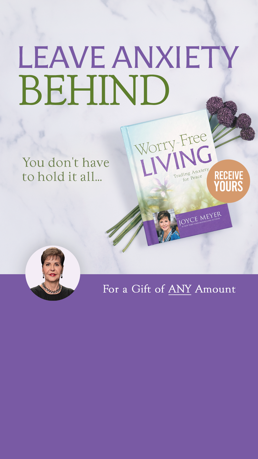 Joyce Meyer Ministries Facebook ad