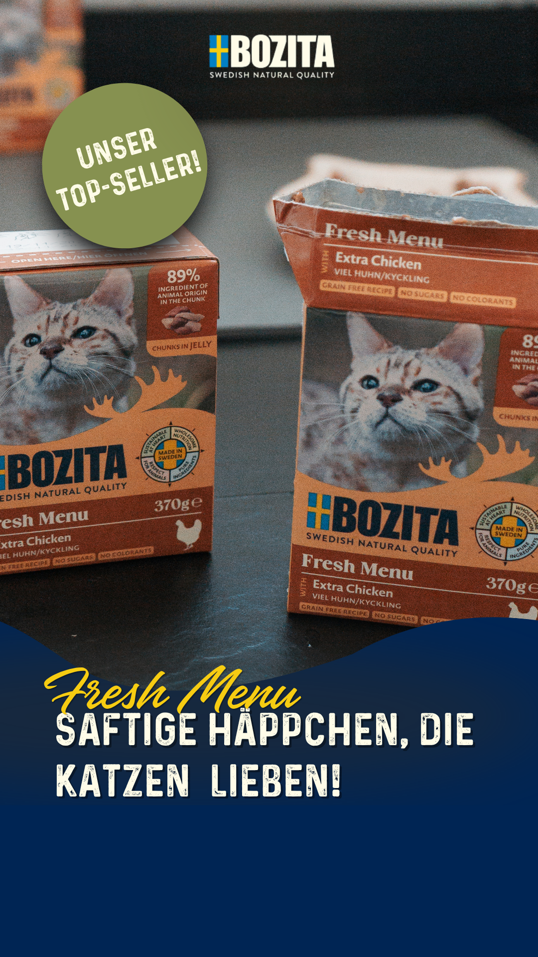 Bozita Deutschland Facebook ad