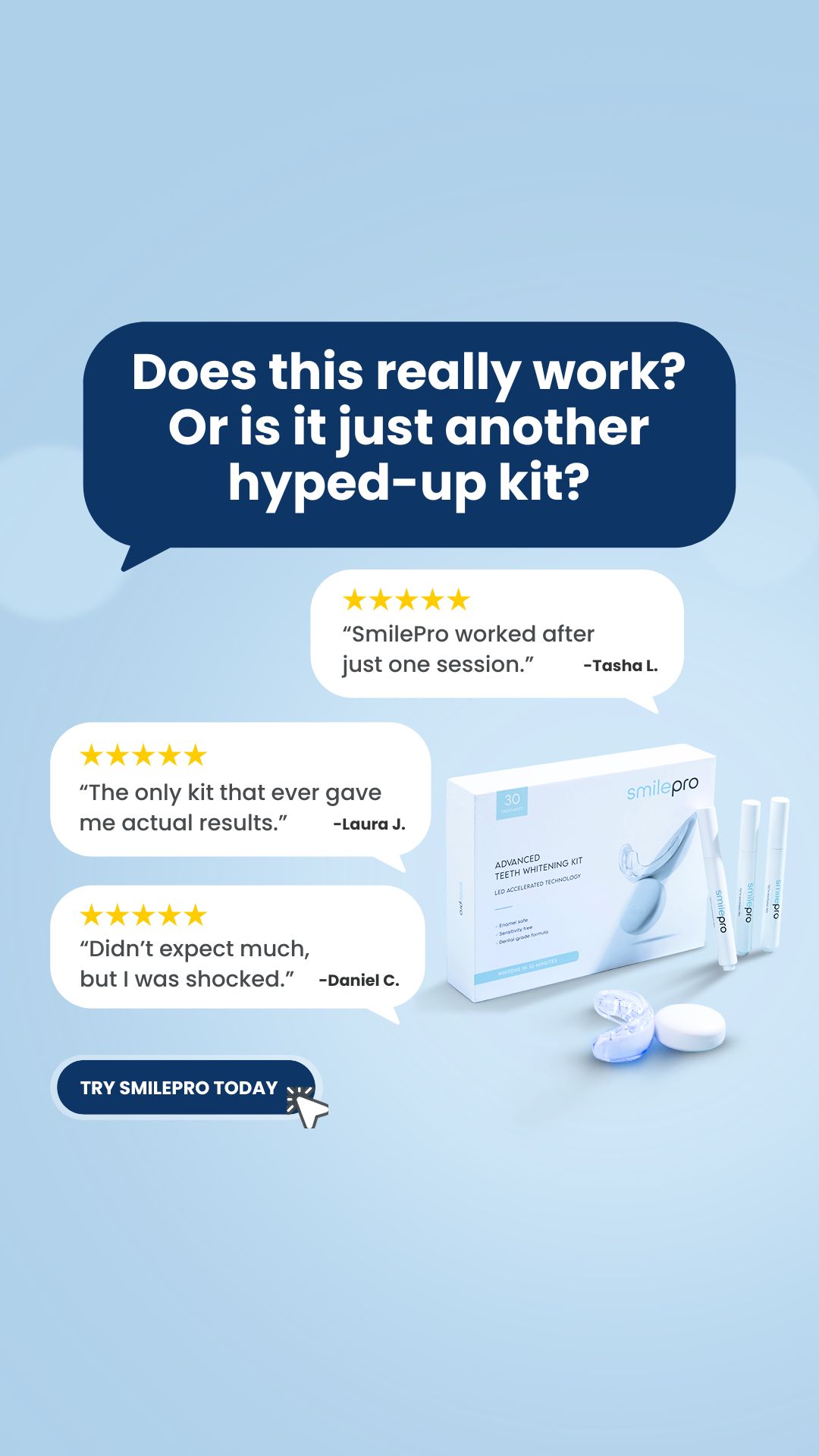 SmilePro Facebook ad