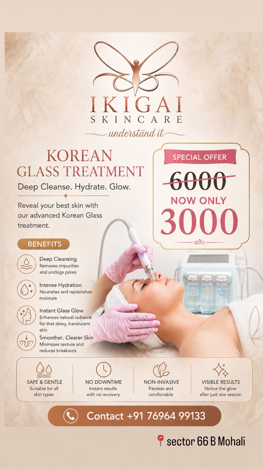 Ikigai Skincare Facebook ad