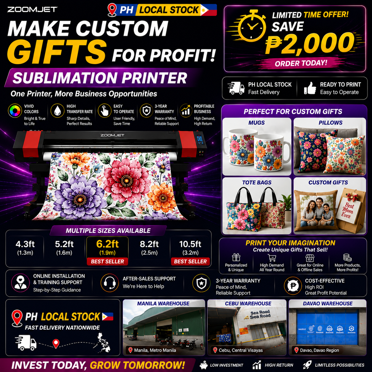 Zoomjet Printer Facebook ad