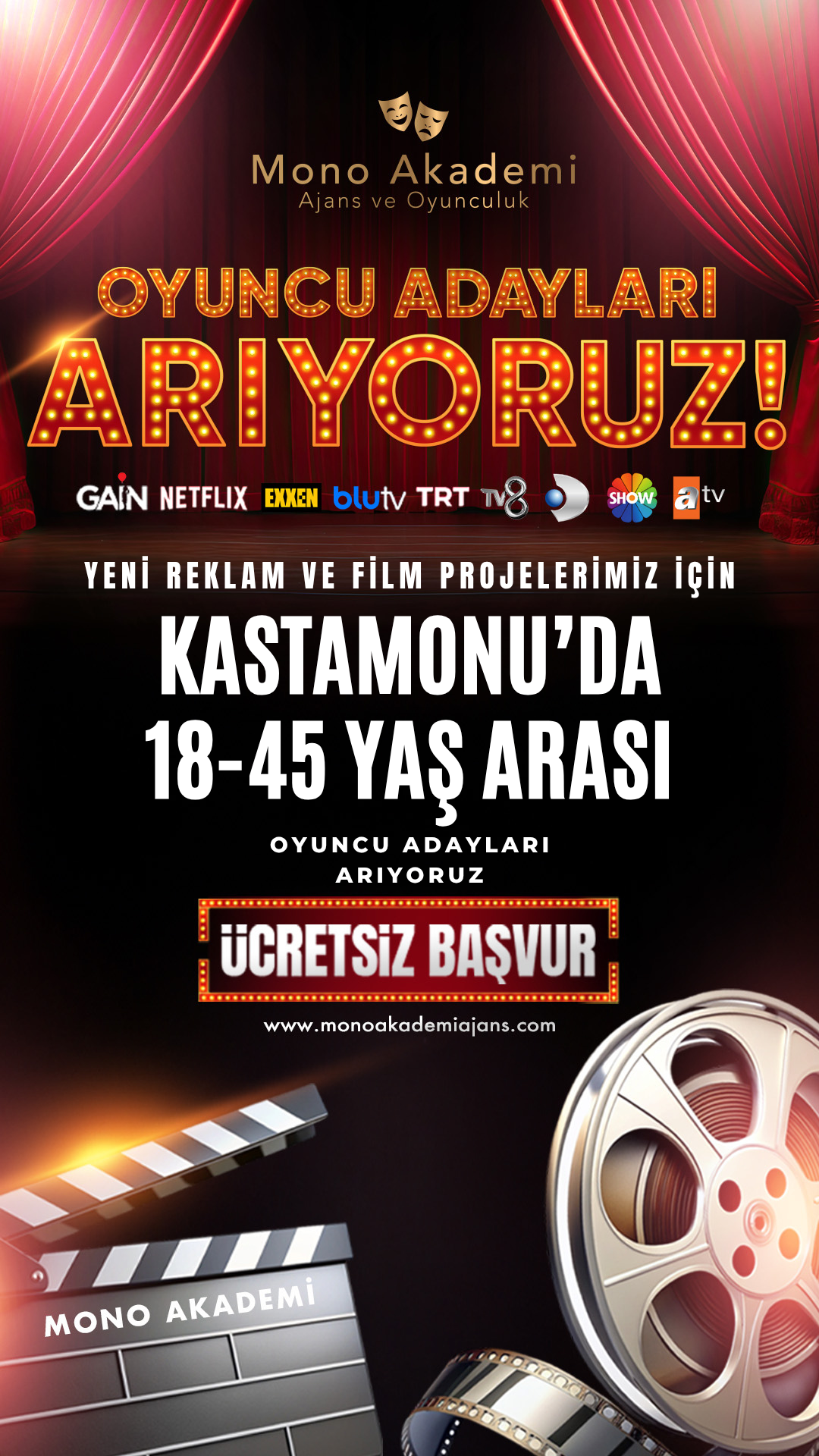 Monoakademiajansveoyunculuk Facebook ad