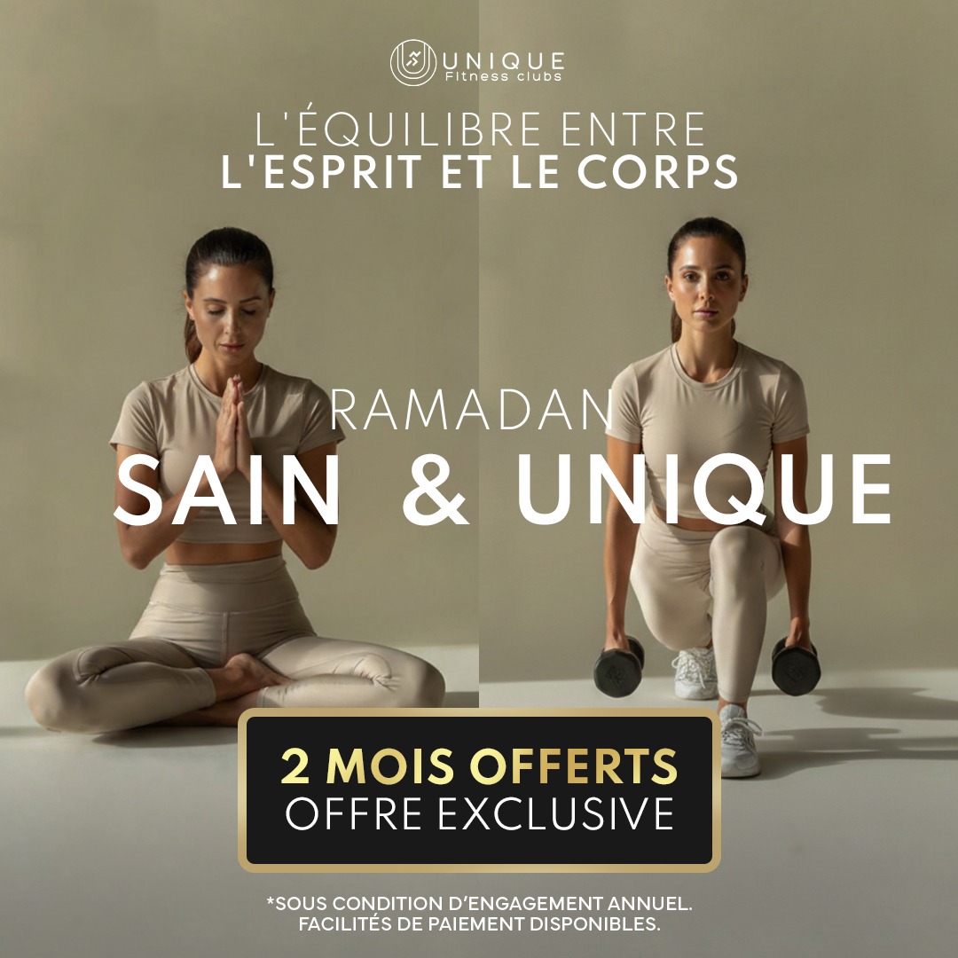 Unique Fitness Clubs Facebook ad: Offre limitée