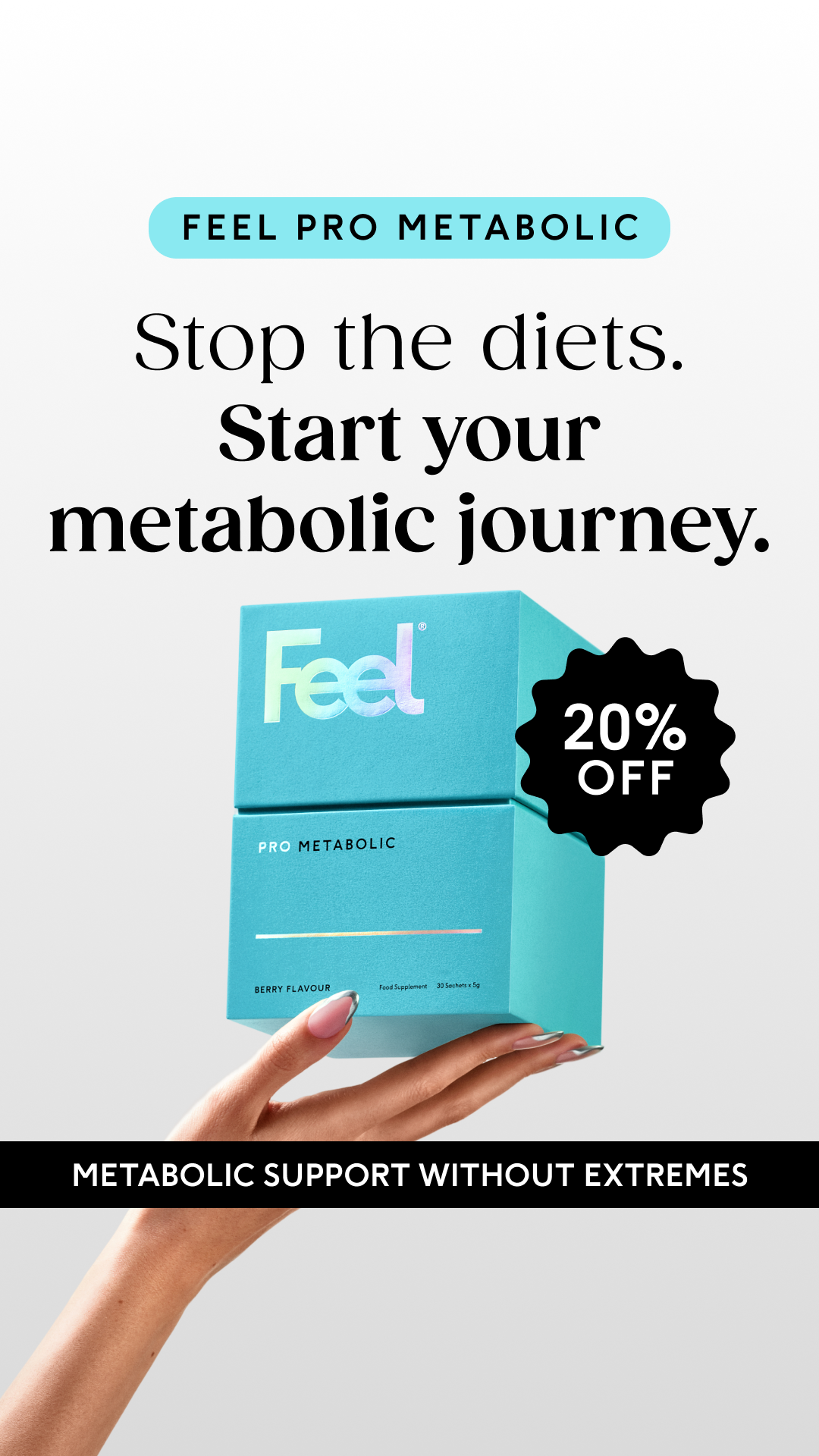 Feel Facebook ad