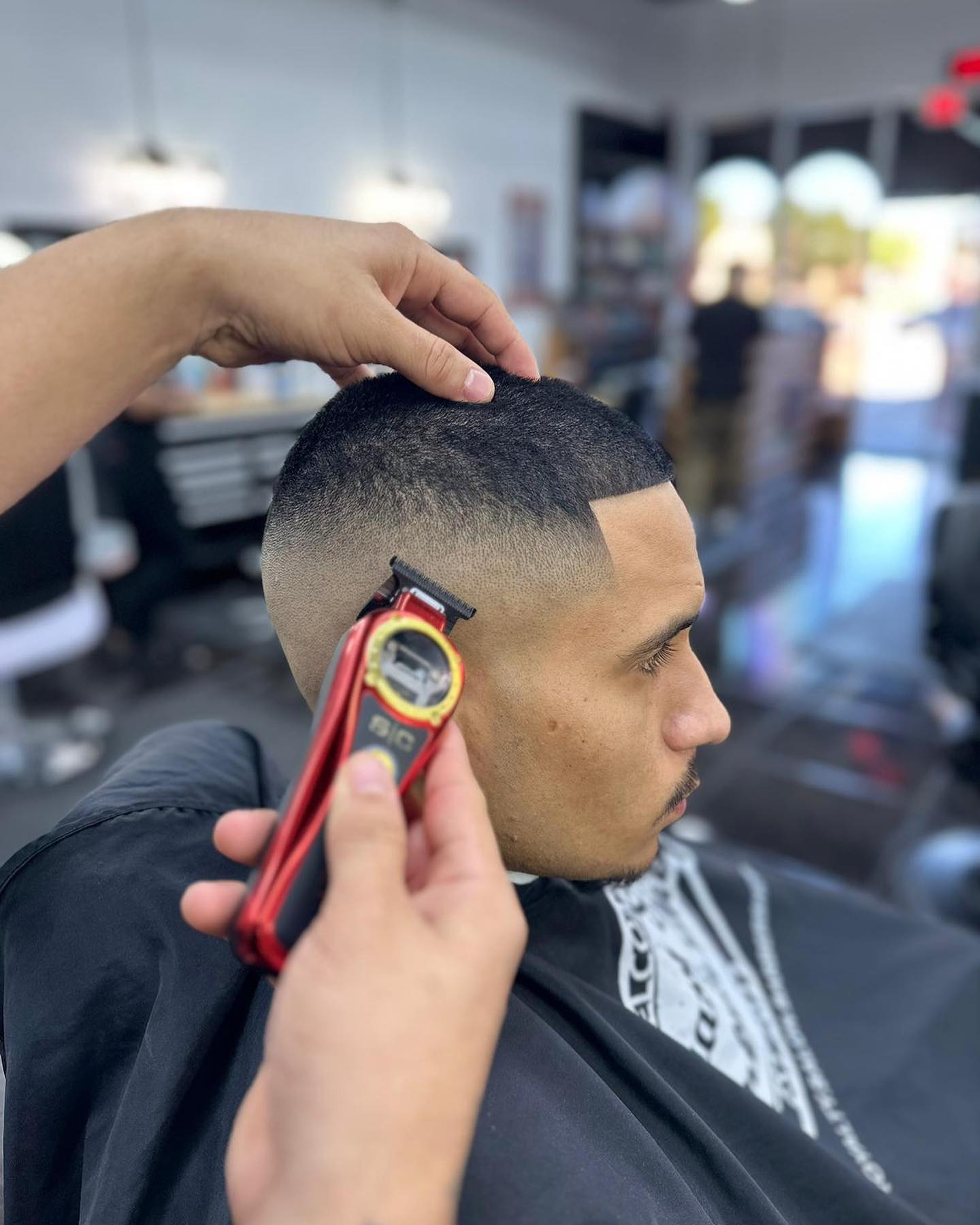Royalty Salon & Barbershop Facebook ad: Book your appointment online through this Booksy link