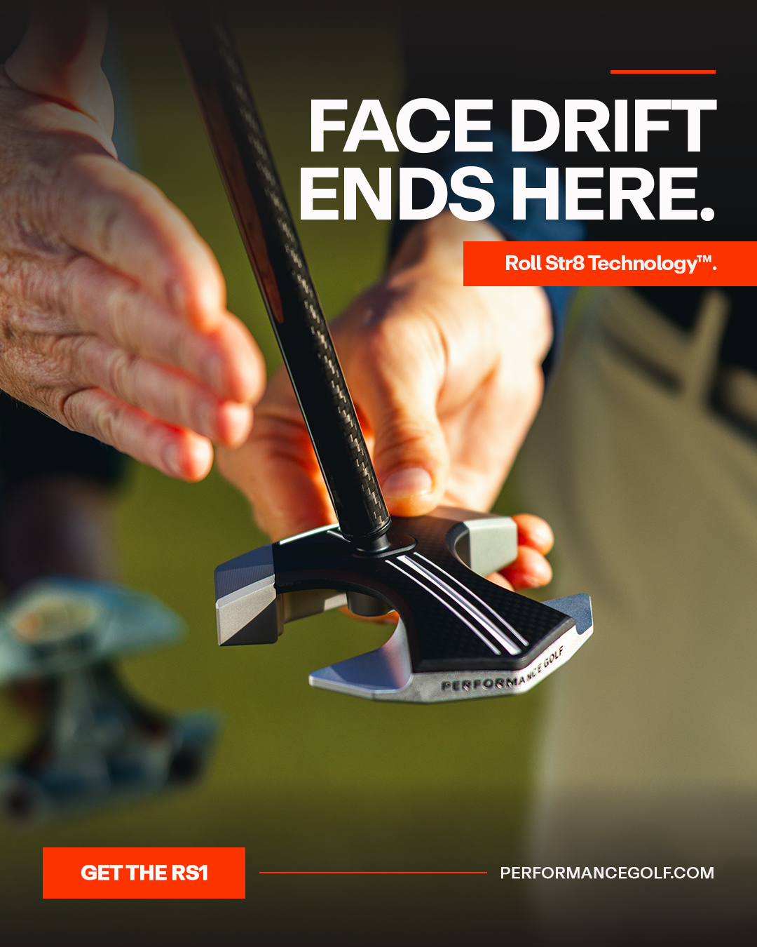 Performance Golf Facebook ad