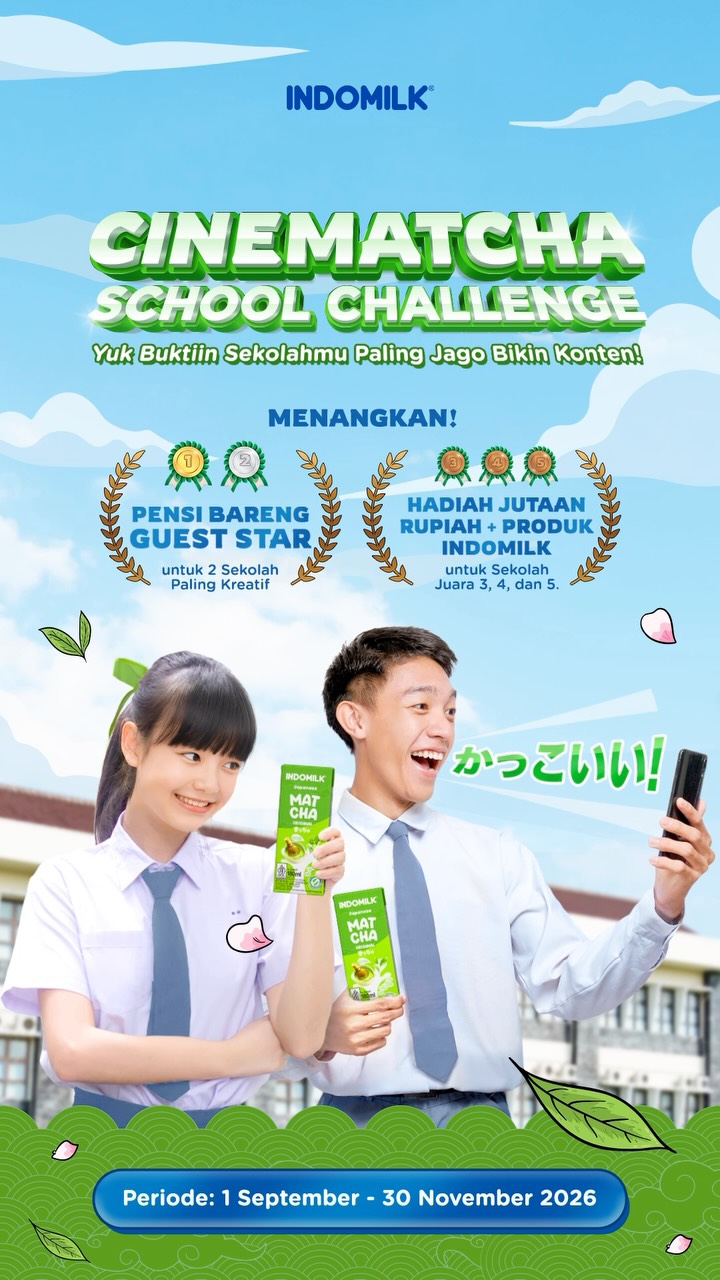 Indomilk Your Way Facebook ad: Buat yang sekolah di Jabodetabek + Bandung merapat!