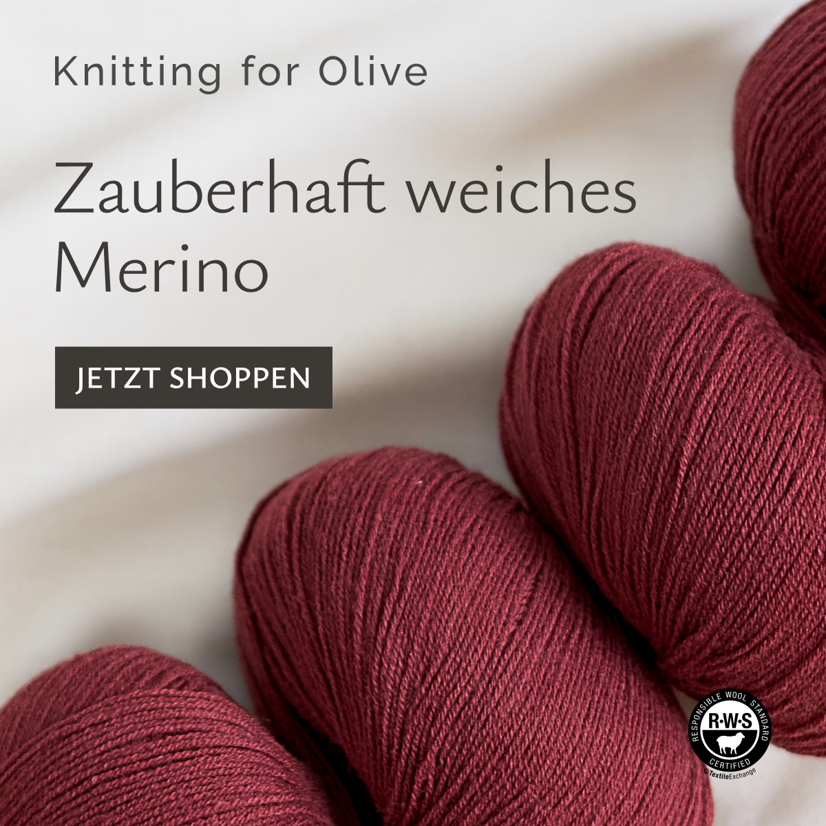 Knitting for Olive Facebook ad