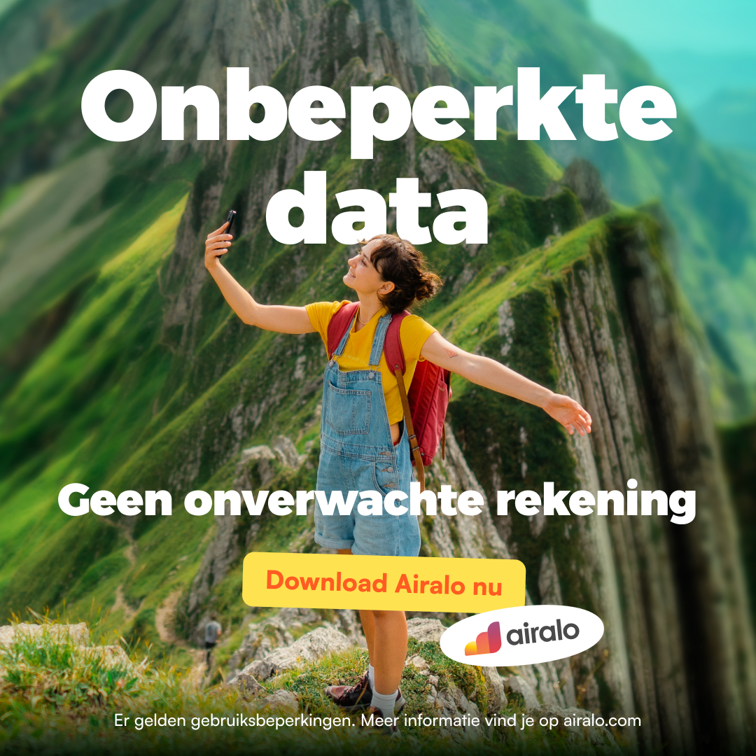 Airalo Global eSIM Store Facebook ad: Eén eSIM voor elke reis