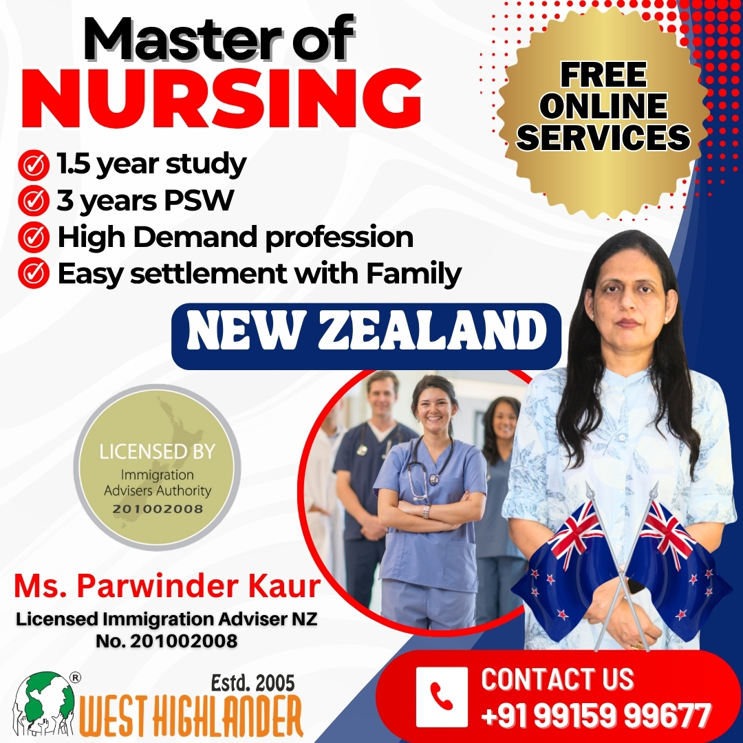 West Highlander Facebook ad: Great nurses are not born, they are built…
