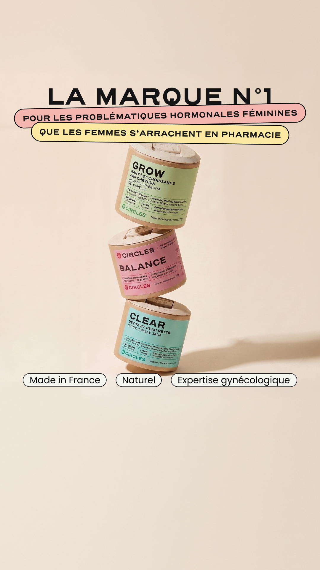 Circles Facebook ad