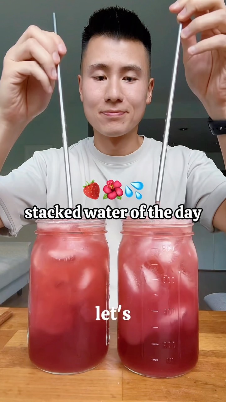 Blume Facebook ad: strawberry açaí refresher, but made at home with…