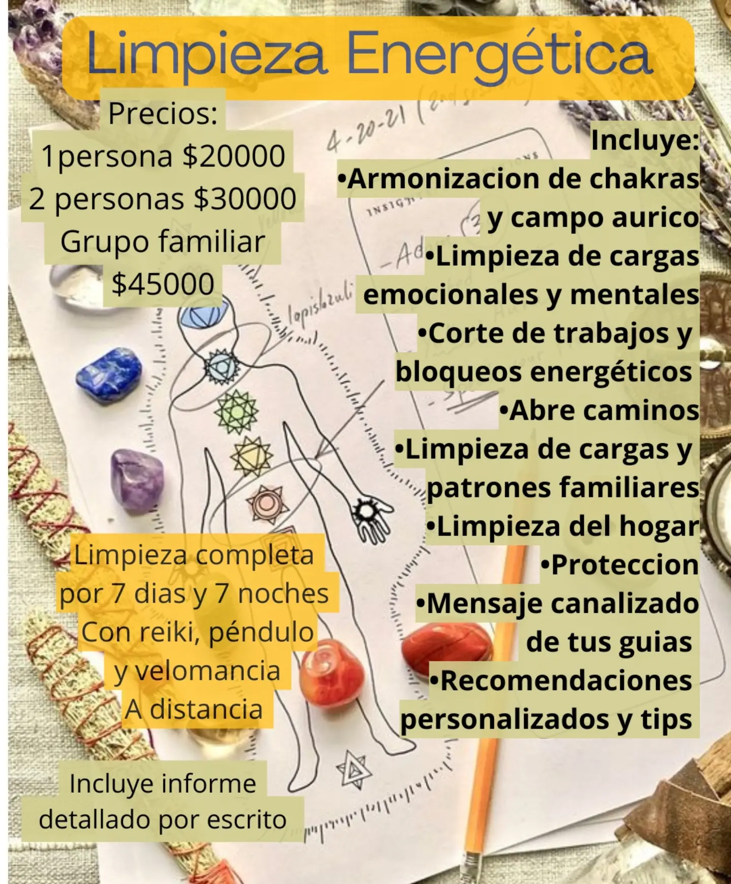 aquelarretarot1 Facebook ad: LIMPIEZA ENERGÉTICA COMPLETA: SANA, ABRE CAMINOS Y PROTEGE