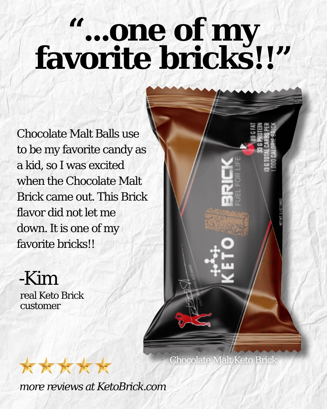 Keto Brick LLC Facebook ad