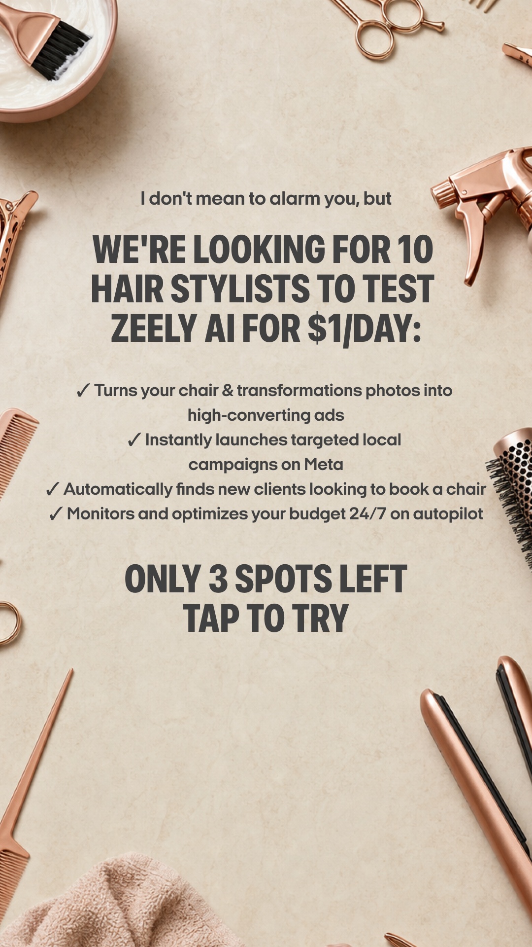 Zeely Facebook ad