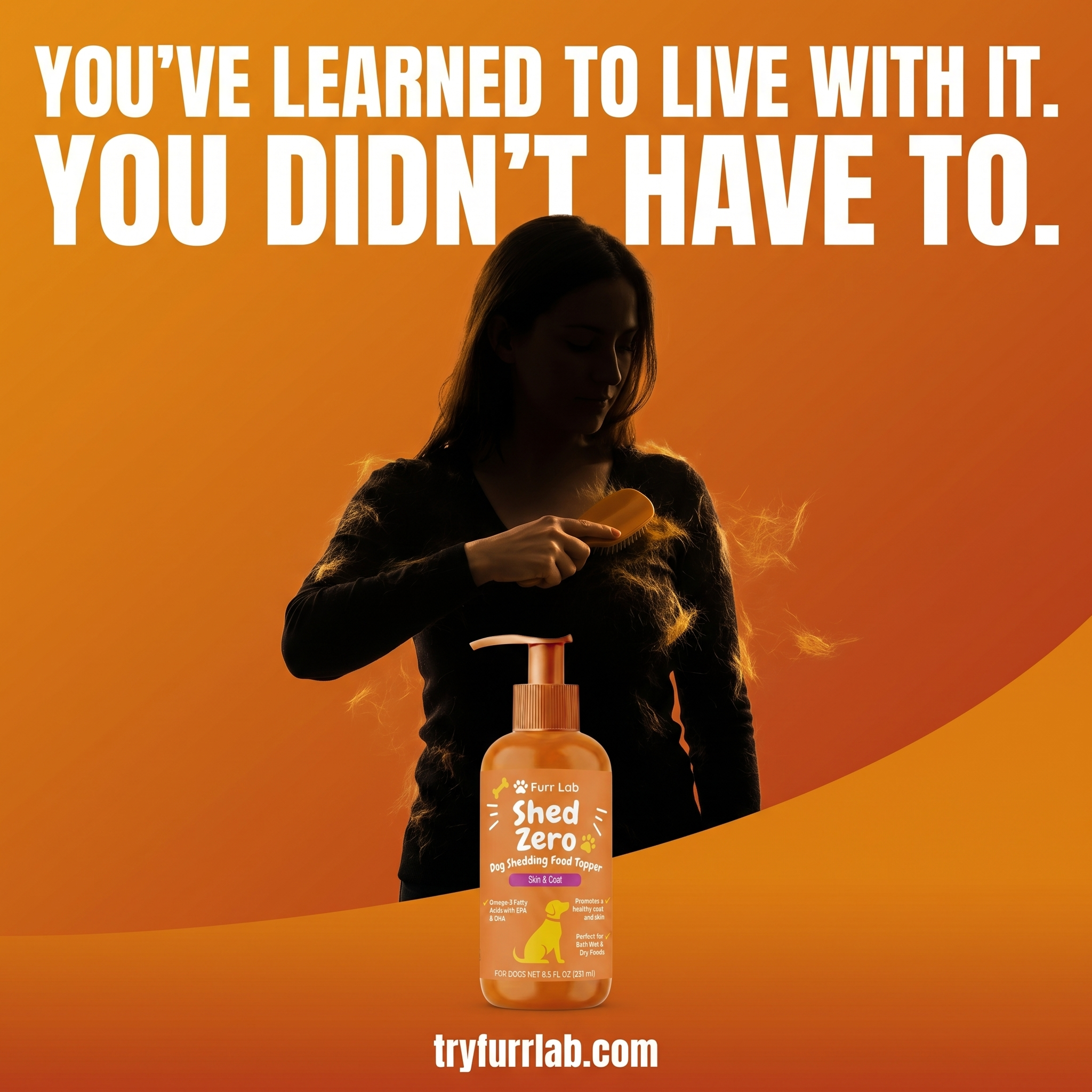 Furr Lab Facebook ad: What you've learned to live with takes 4-6 weeks and one…