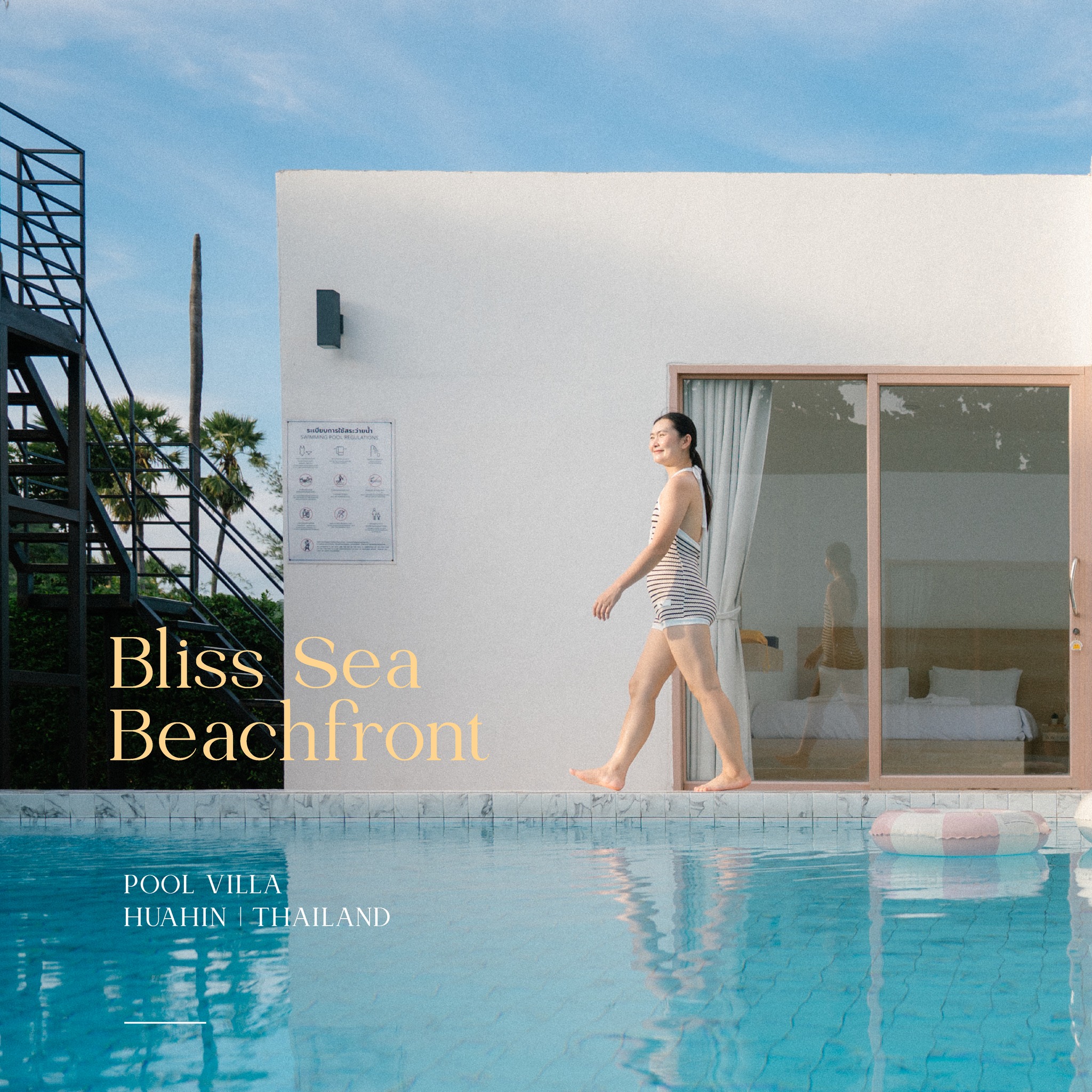 Bliss sea Beachfront Pool villa Huahin Facebook ad: ที่สุดของบ้านพักติดทะเลหัวหิน! BLISS SEA BEACHFRONT…