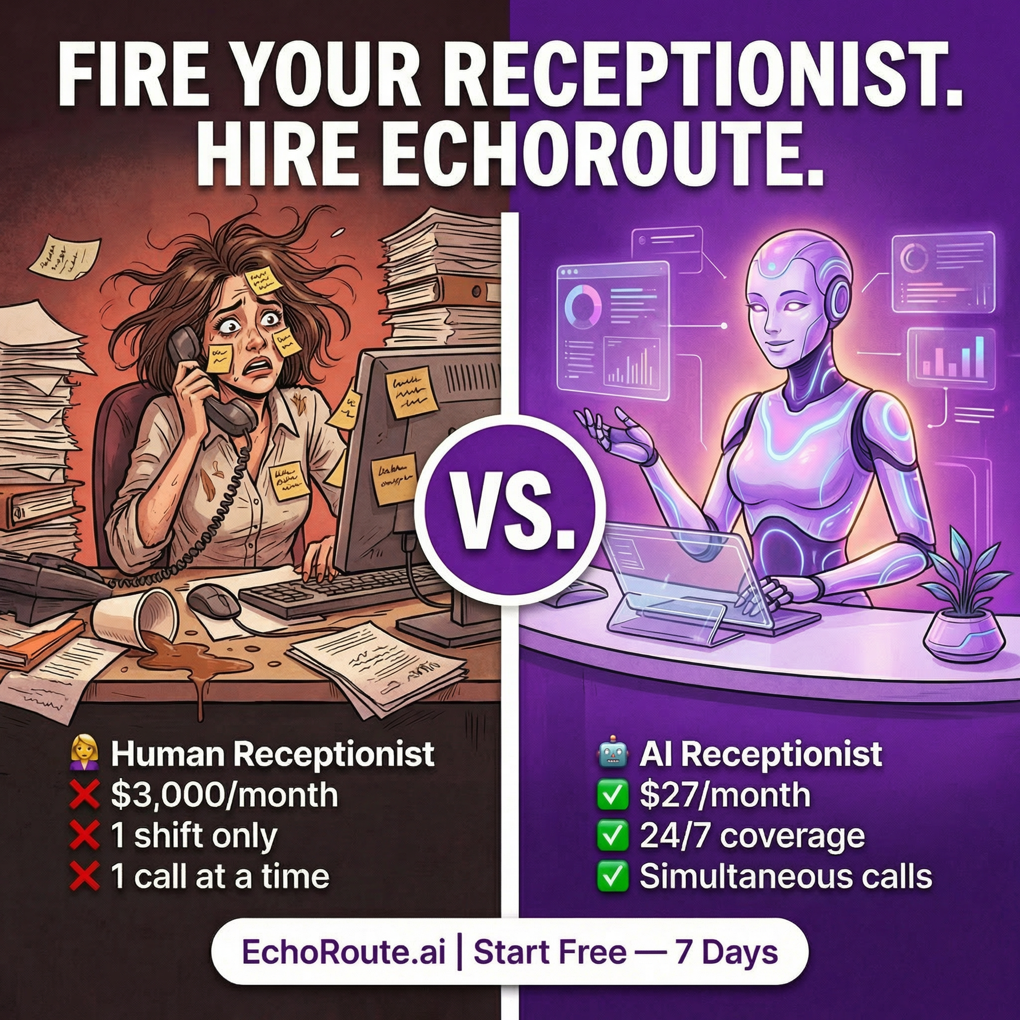 EchoRoute Facebook ad