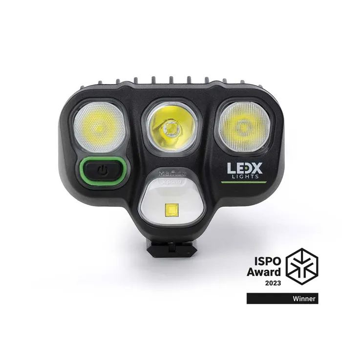 LEDX Lights Facebook ad: Vi har proffslampor för orientering, löpning, cykling…